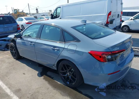 2024 Honda Civic Sport из США, поврежденный, VIN 2HGFE2F51RH567077